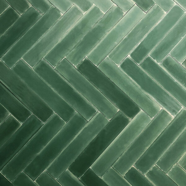 Baguette Concrete Tile - Emerald