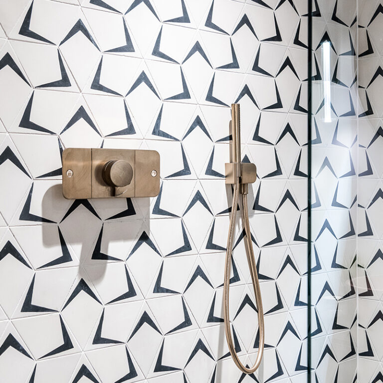 Soar-A Concrete Tiles - Milk + Kohl - Shower