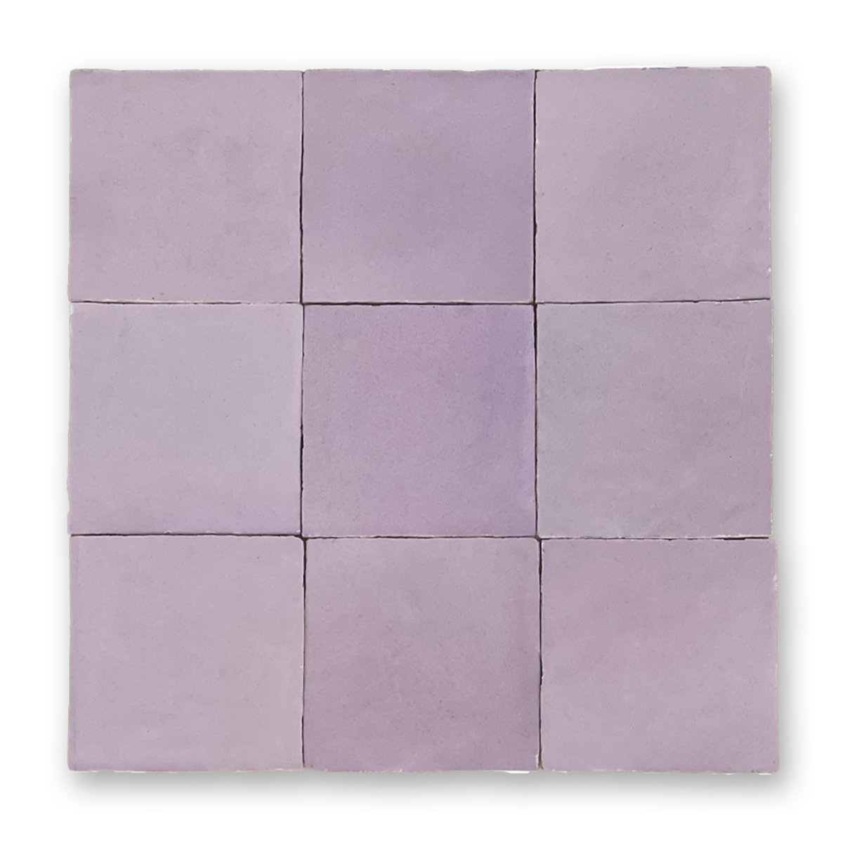 ZELLIGE 4x4 SQUARE - Luberon - Handmade Moroccan Tiles - popham design
