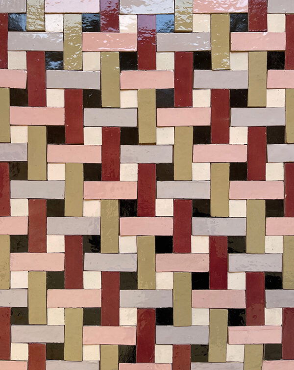 ZELLIGE 2x2 SQUARE - Pitch Black - Handmade Moroccan Tiles - popham design