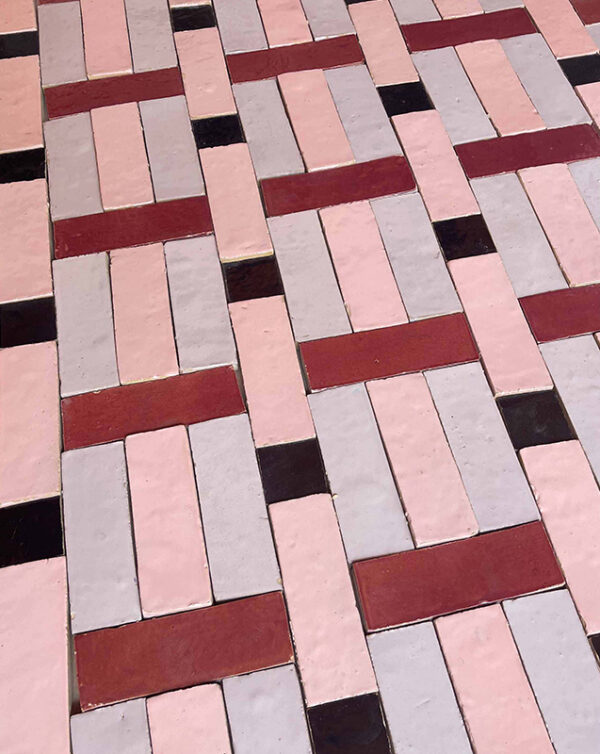 ZELLIGE 2x2 SQUARE - Pitch Black - Handmade Moroccan Tiles - popham design