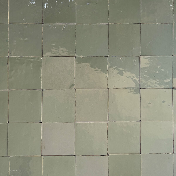 Zellige Tile 4x4 Square - Eucalyptus
