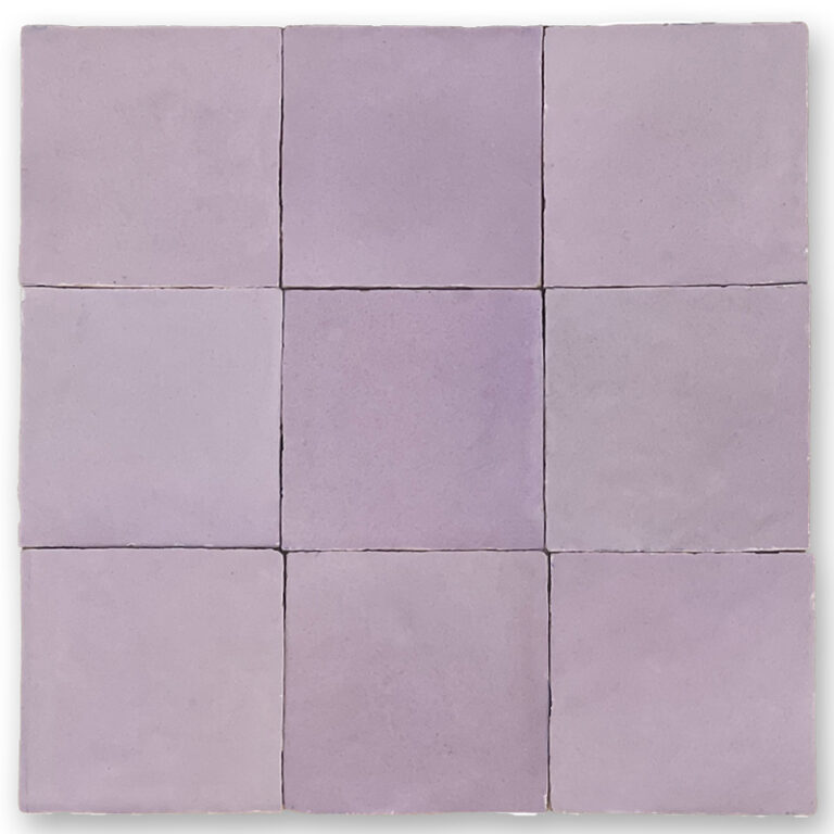 Zellige Tile 4x4 Square Luberon